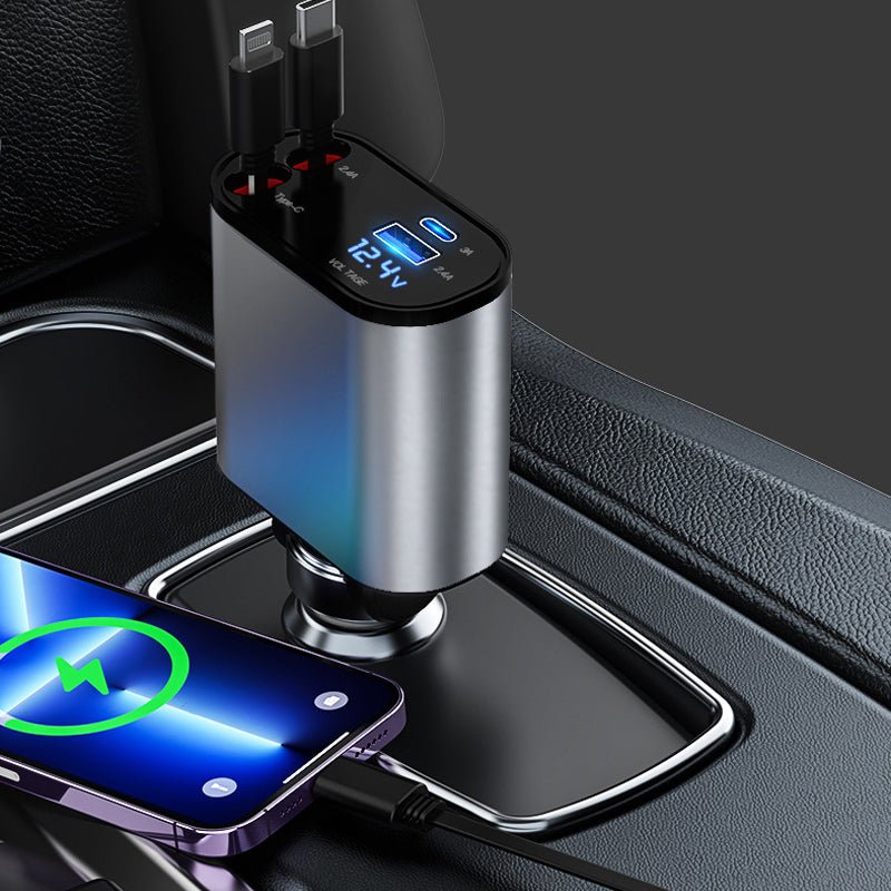 Chargeur de voiture - Chargez votre téléphone en toute simplicité !