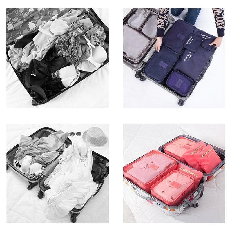 Organisez vos affaires - Ensemble de rangement pratique et élégant - accessoires connectés - accessoires gaming - accessoires high - tech - Household Storage Bags