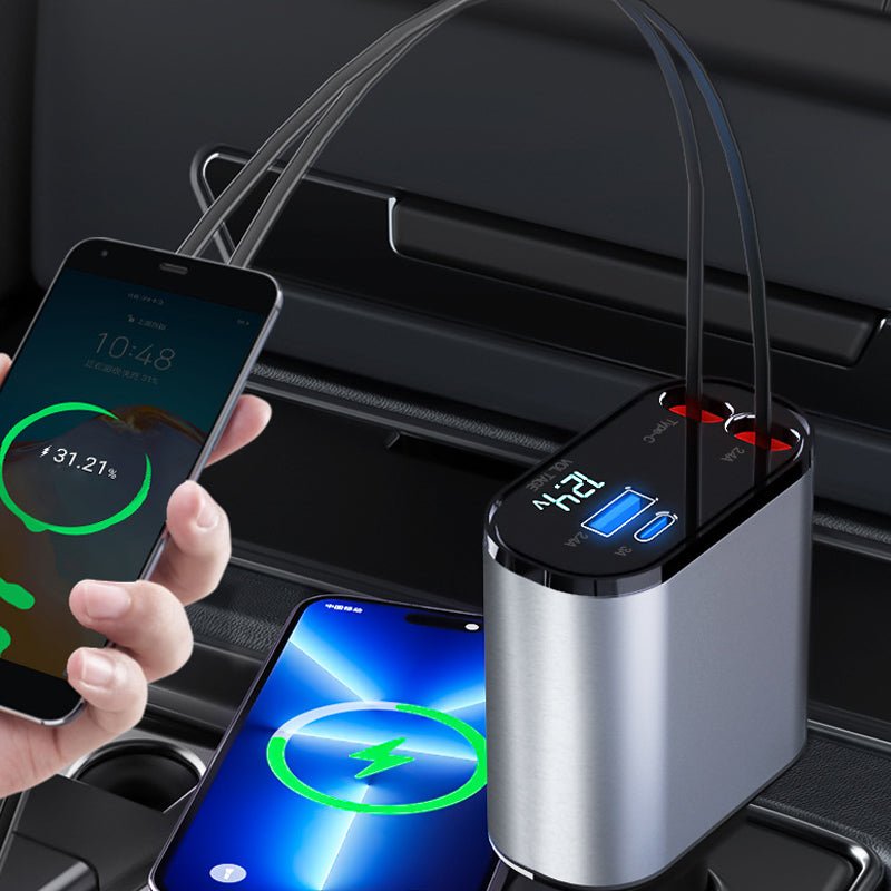 Chargeur de voiture - Chargez votre téléphone en toute simplicité !