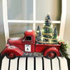 Red Truck - Excite la magie de Noël - Elégance festive - Pièce maîtresse enchanteresse