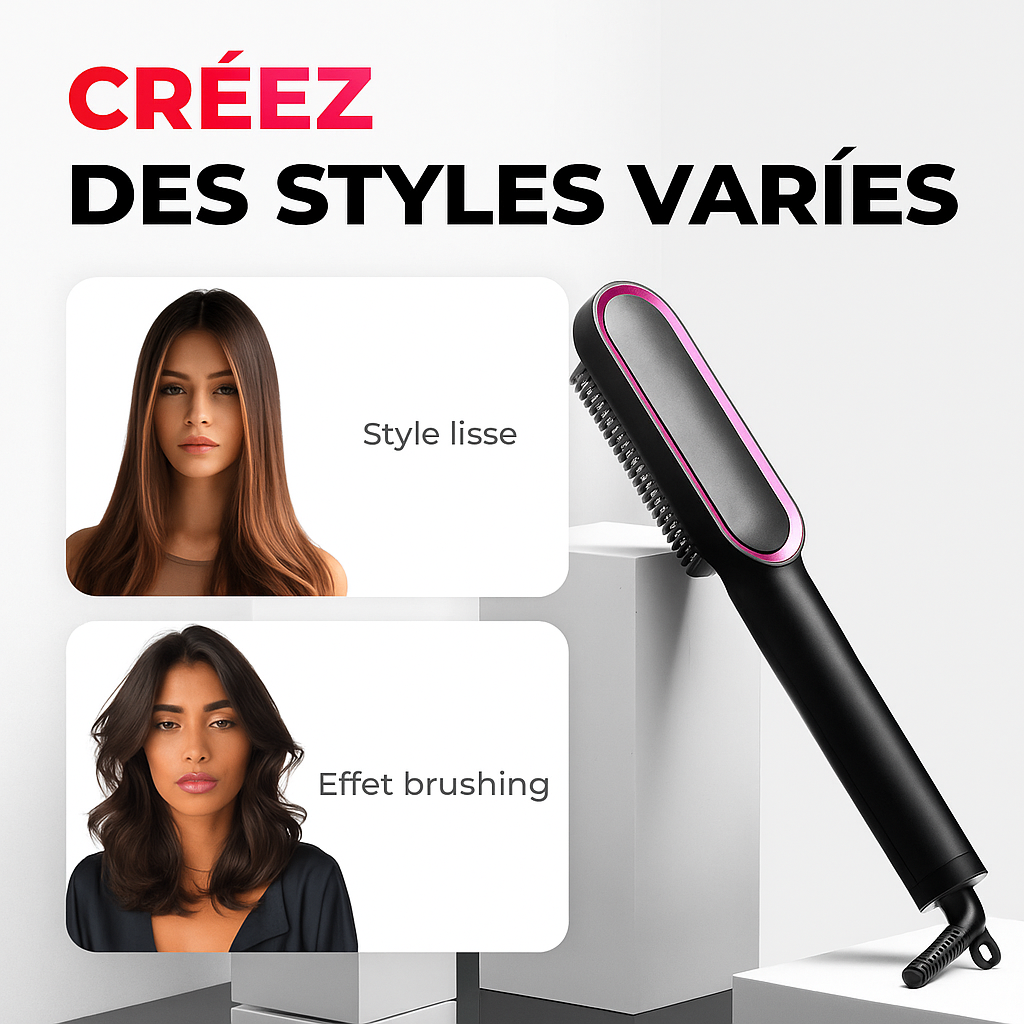 SilkGlide™ | Cheveux lisses en un instant