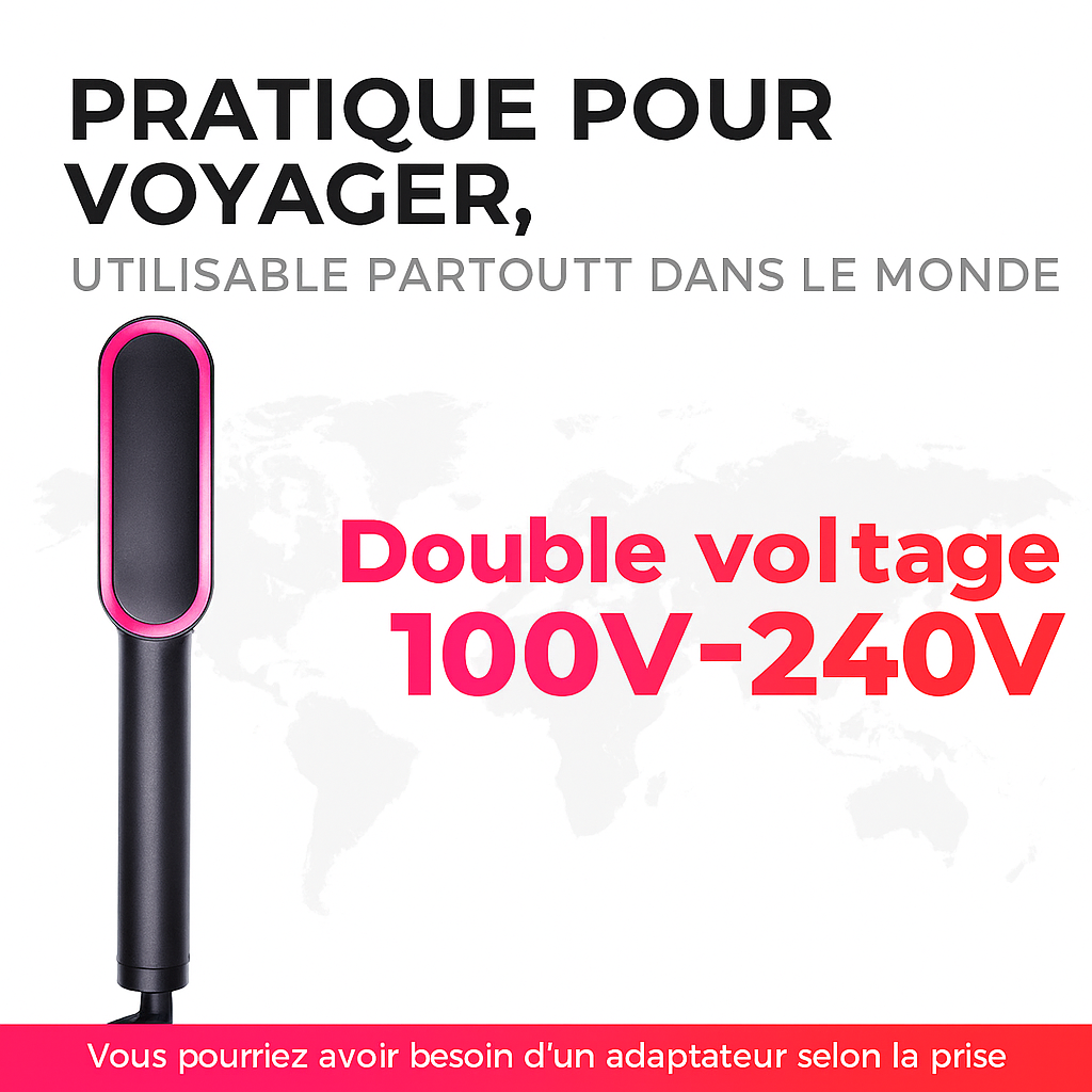 SilkGlide™ | Cheveux lisses en un instant