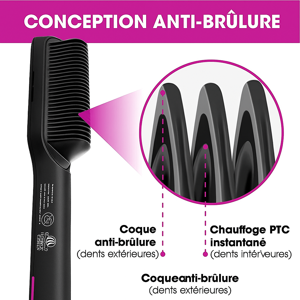 SilkGlide™ | Cheveux lisses en un instant
