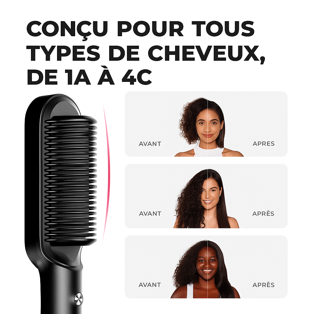 SilkGlide™ | Cheveux lisses en un instant