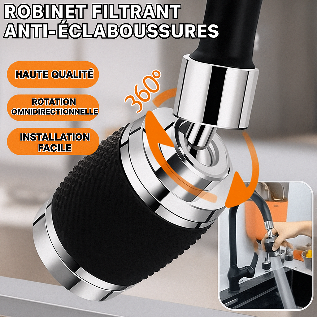 AquaFlex™ | Nettoyage sans éclaboussures