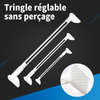 tige réglable sans perçage