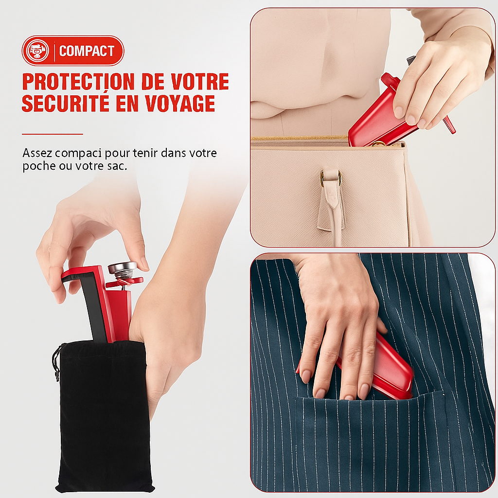 SécuriPorte™ | Sécurité portable, sérénité totale