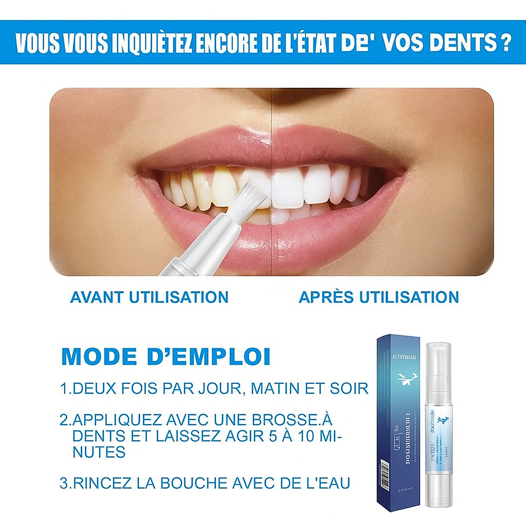 DentsBlancs™ | Sentez-vous confiant lorsque votre sourire reflète votre éclat !