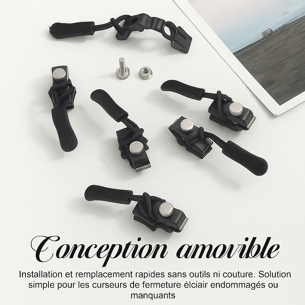 InstaZip™ | Simplifiez vos fermetures avec style