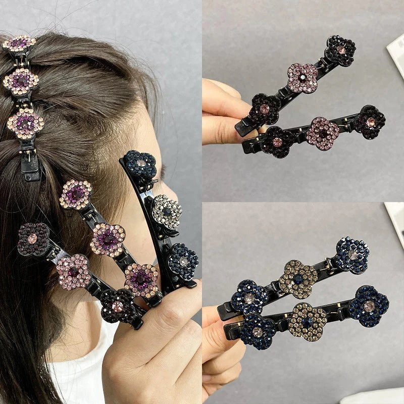 FlowerClip - Changez de coiffure facilement - 4 accessoires innovants