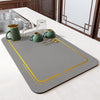 Absorb Mat - Tapis d'égouttage Innovante - Séchage Rapide - Design Élégant