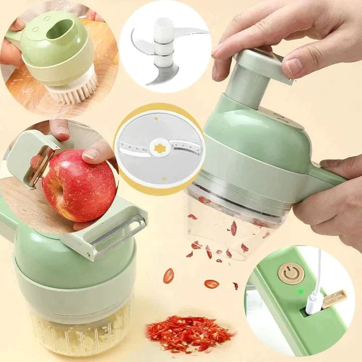 EasyCut -  Ensemble de cuisine 4 et 1 - Dernier stock - Efficace et pratique !