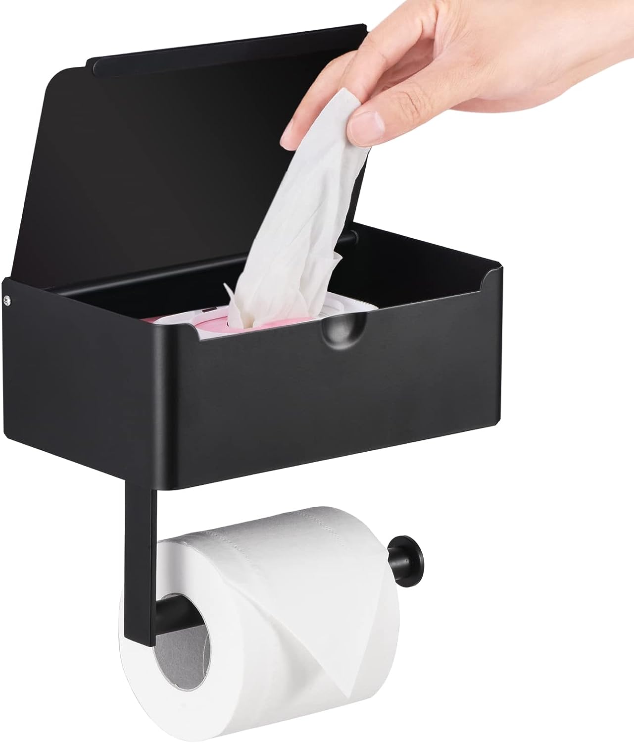 Support de toilette multifonctionnel - Design élégant - Pratique et durable