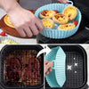 Baking Tray - Silicone Réutilisable - Parfait pour Airfryer - Pratique et Écologique