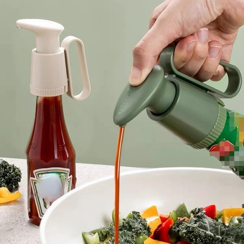 PumpEase - Dosage Précis - Condiments Préférés - Simplicité Assurée - accessoires de cuisine - accessoires pour pâtisserie - appareils de cuisine - bottle pump
