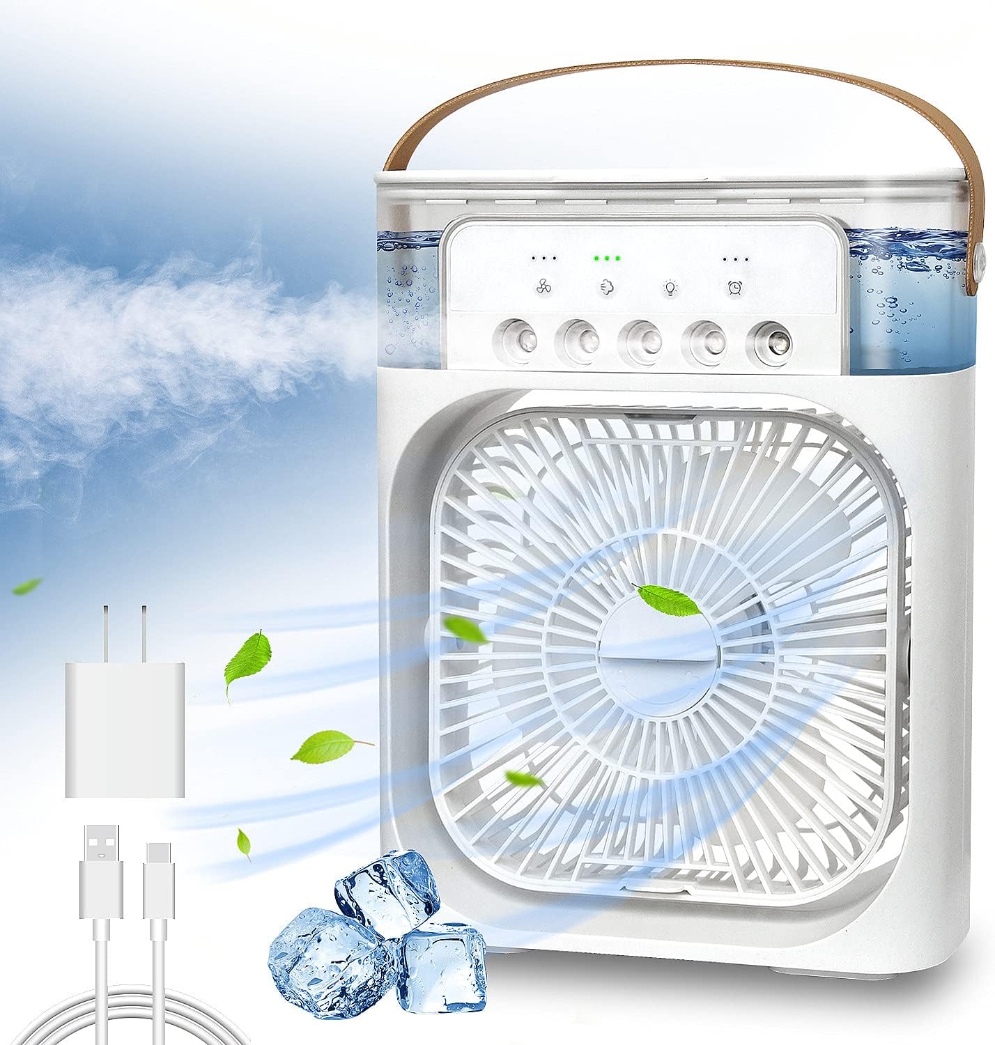 Ventilateur HydroCool - Refroidissement instantané - Confort d'été - Economie d'énergie