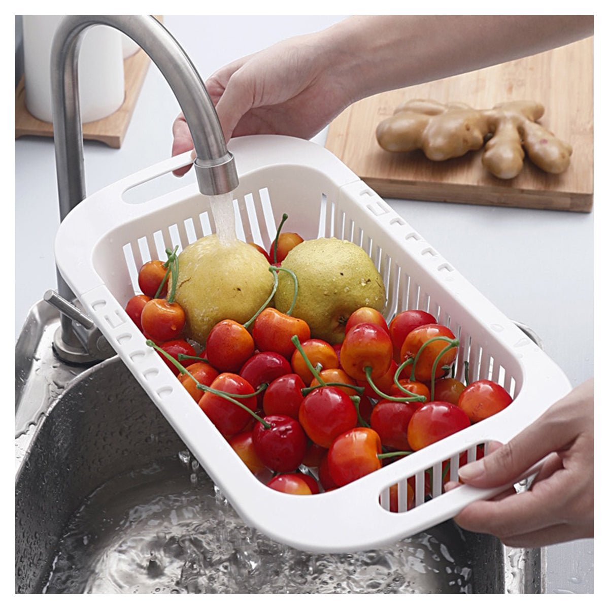 Drain Tray - Facilitez le lavage de vos fruits - Pratique et efficace!