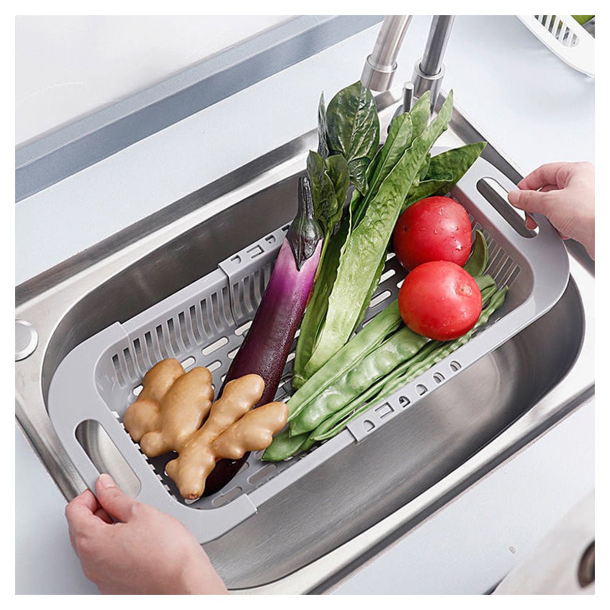 Drain Tray - Facilitez le lavage de vos fruits - Pratique et efficace!