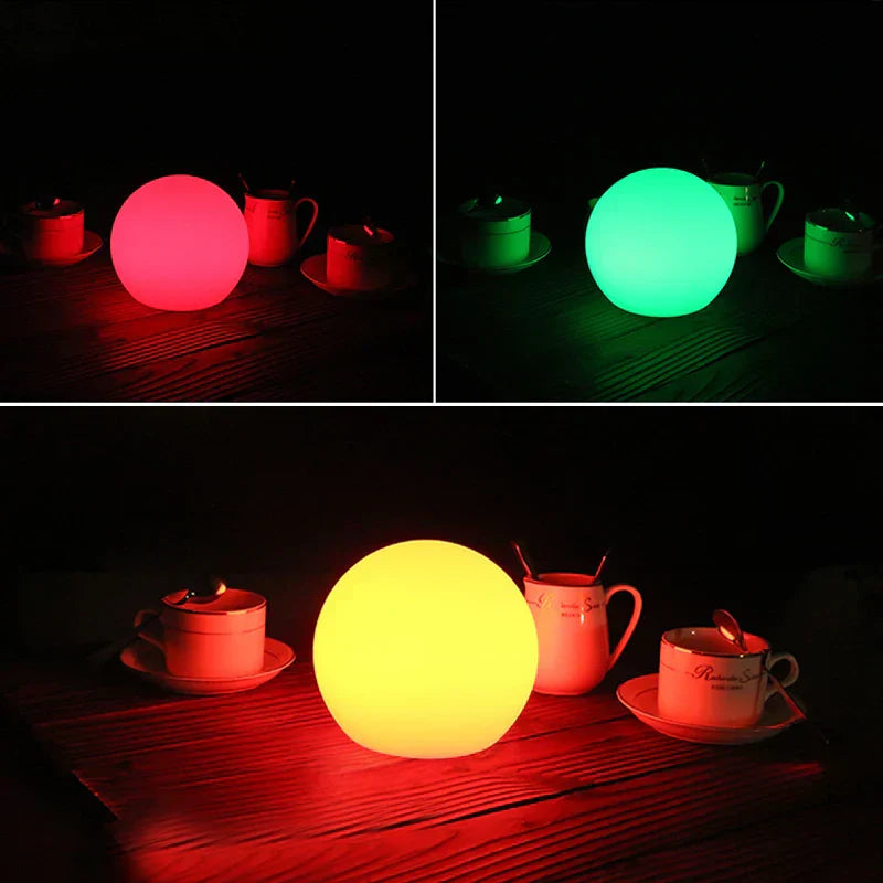 AuraBall - Lampe LED Dynamique - Couleurs Changeantes - Ambiance Unique