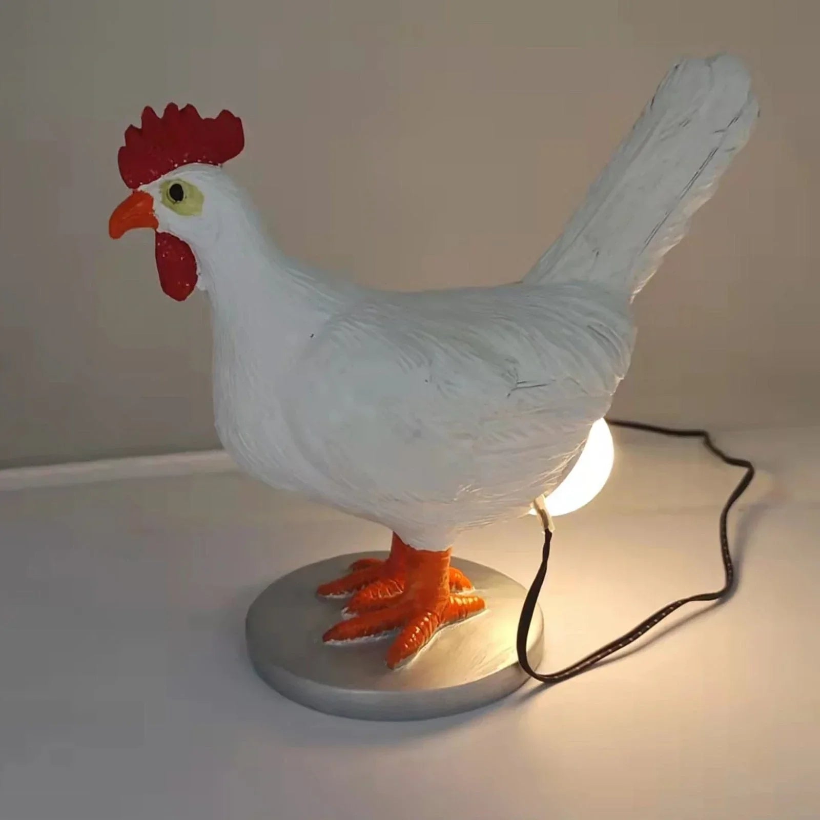 ChickLume - Lampe innovante pour poules - Favorise la ponte - S'allume et se réchauffe