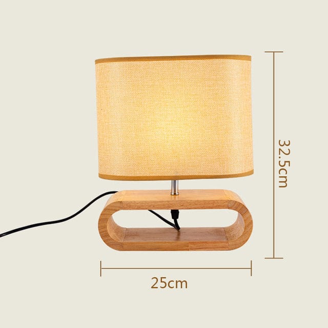 ScandiLamp - Elégante lampe en bois - Design moderne - Ambiance chaleureuse