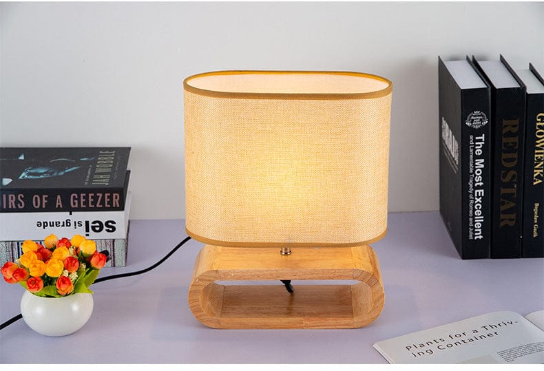 ScandiLamp - Elégante lampe en bois - Design moderne - Ambiance chaleureuse