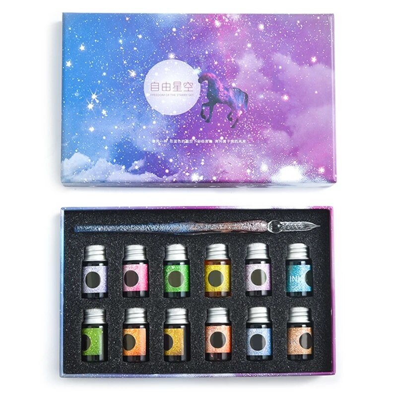 Encre de cristal - La calligraphie réinventée - Maîtriser l'art - Crystal Shine - Madeluxe