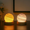 CosmicGlow - Mini veilleuses 3D - décoration solaire LED - ambiance galaxie