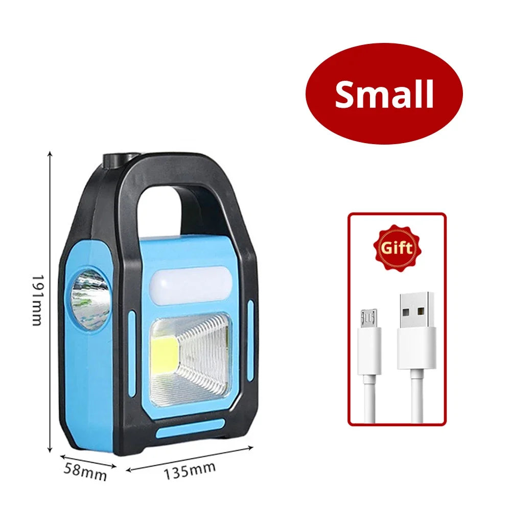 VoltLamp - Lampe de camping rechargeable par USB - LED portable et chargeur d'urgence