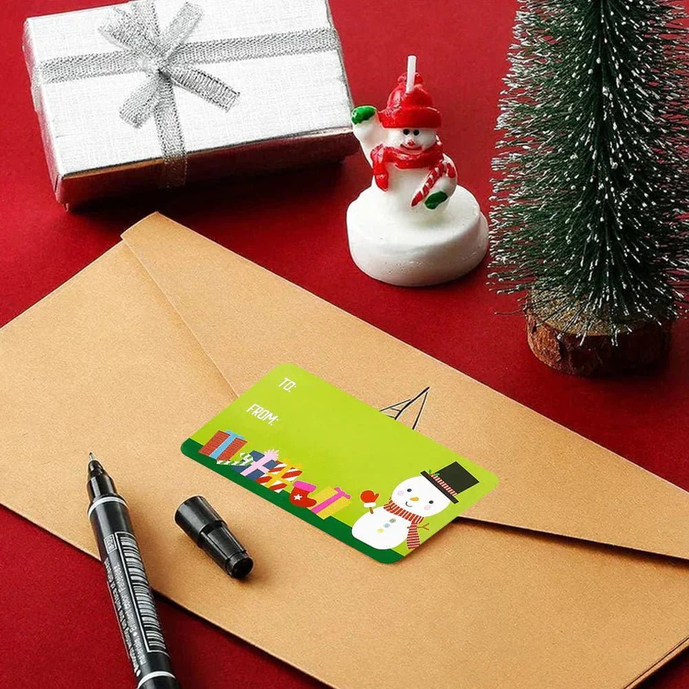 Etiquettes de Noël - Ajouter de la joie - Enchanted Gifts - Madeluxe