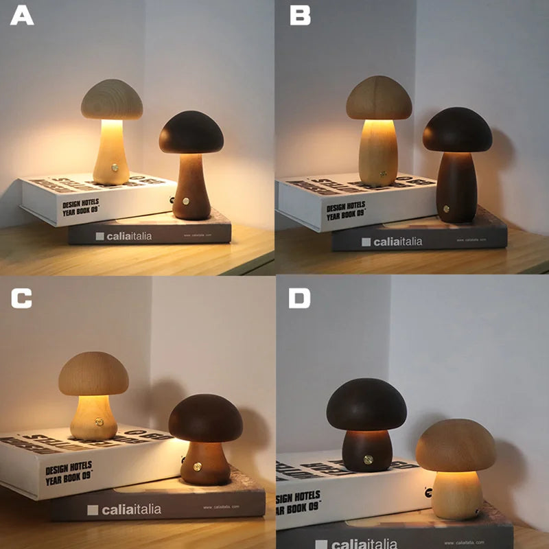 MushLume - Lampe champignon mystique - Illuminez votre monde naturel