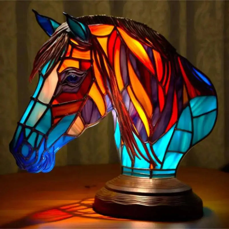 MosaicCritter - Lampe animalière 3D - Larmes multicolores - Design rétro