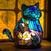 MosaicCritter - Lampe animalière 3D - Larmes multicolores - Design rétro