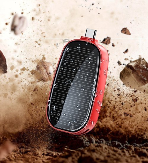SolarPod Mini - Restez connecté - Energie solaire - Ultracompact - Madeluxe