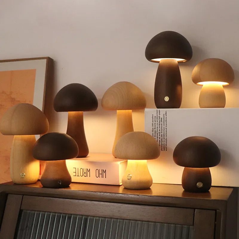 MushLume - Lampe champignon mystique - Illuminez votre monde naturel