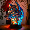 MosaicCritter - Lampe animalière 3D - Larmes multicolores - Design rétro