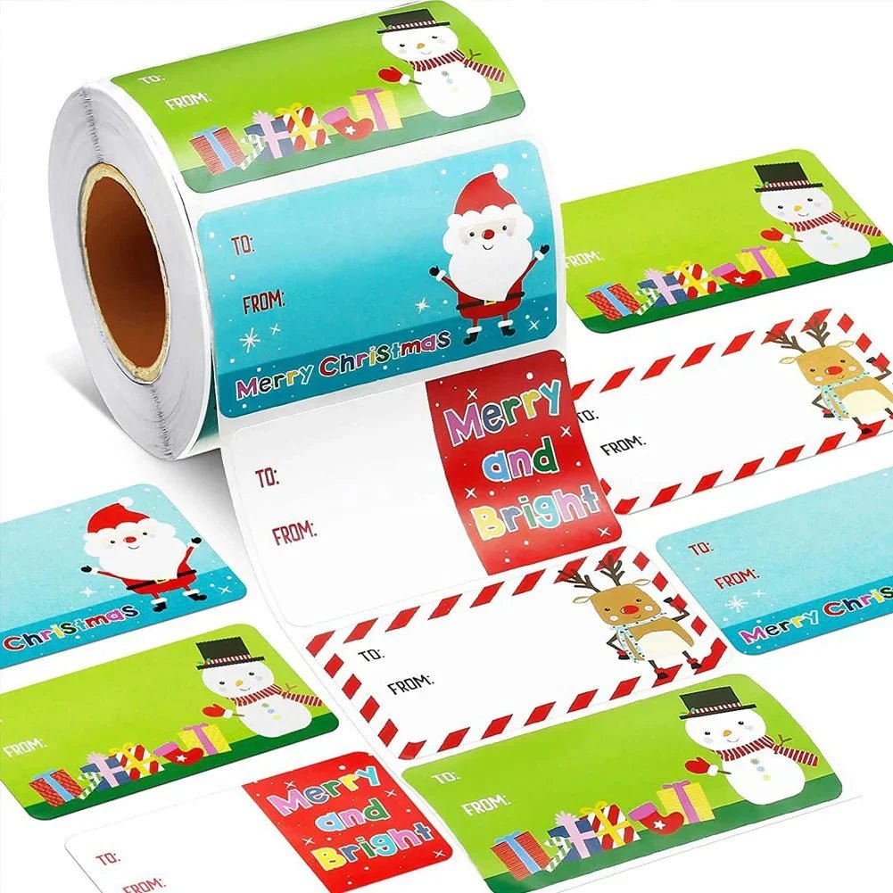 Etiquettes de Noël - Ajouter de la joie - Enchanted Gifts - Madeluxe