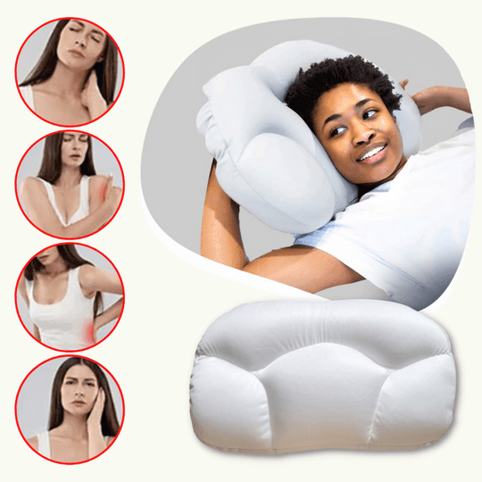 CloudPillow™ | Confort ultime pour douleur cervicale