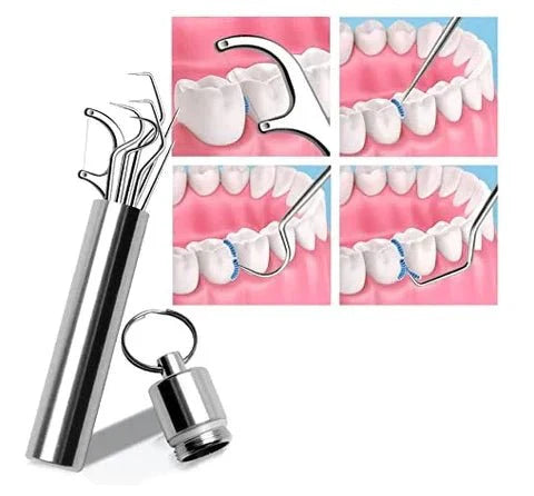 Améliorez votre hygiène bucco-dentaire - Kit d'entretien - Tissus inoxydables - Respectueux de l'environnement et durable