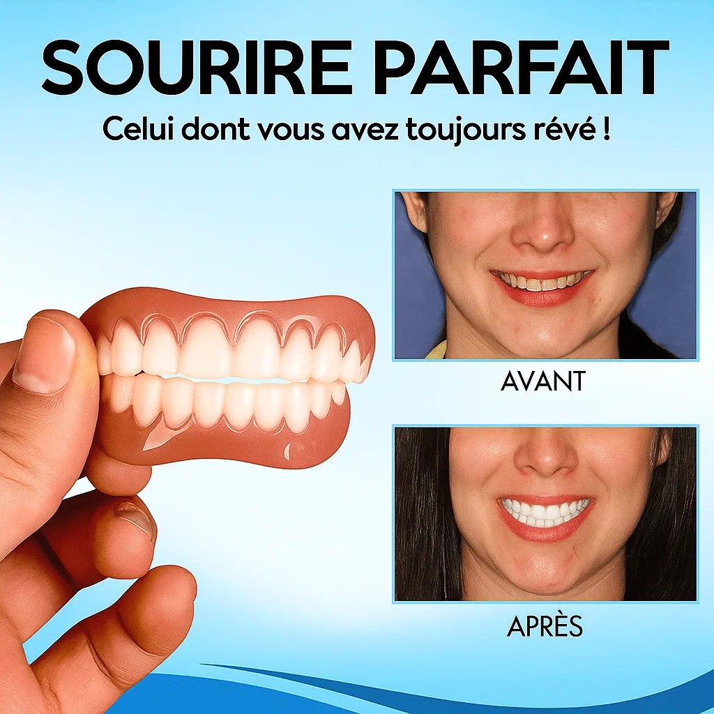 SourireConfort™ | Un sourire éclatant et serein !
