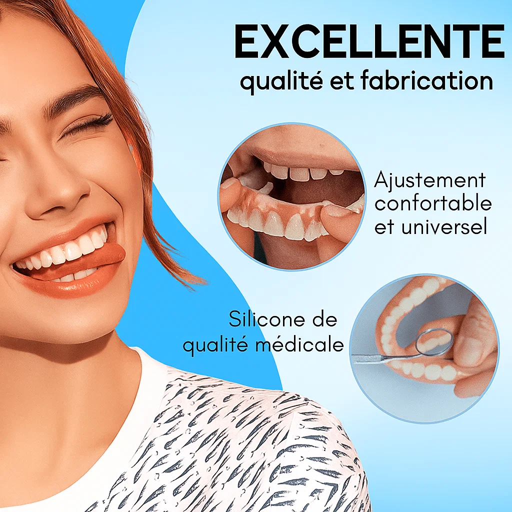 SourireConfort™ | Un sourire éclatant et serein !