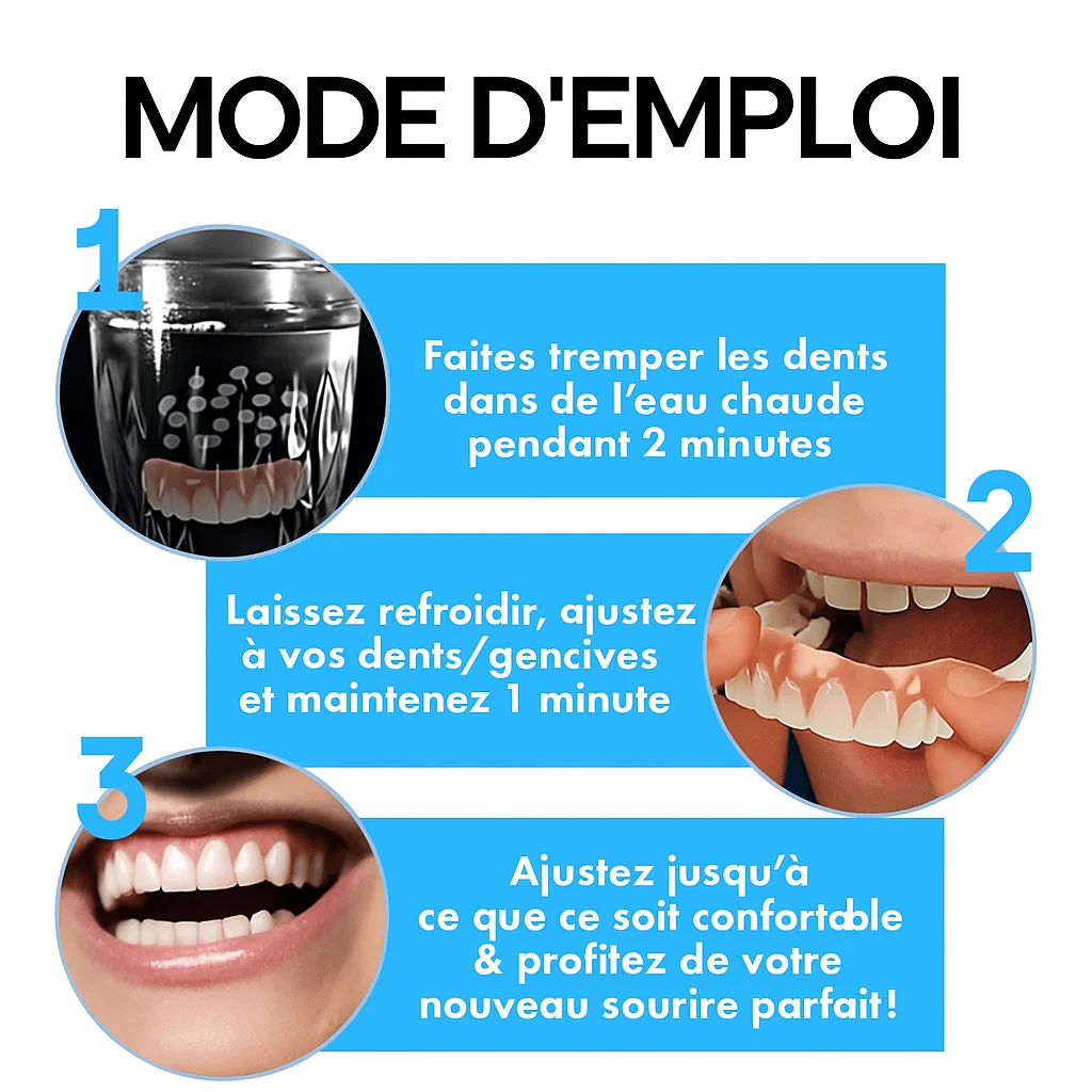 SourireConfort™ | Un sourire éclatant et serein !