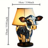 Lampe à poser Créative Cow - Illuminez vos nuits - Design unique - Ambiance apaisante