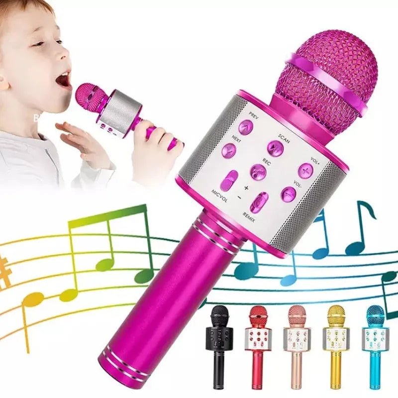 Microphone Bluetooth avancé - Chantez librement - Une performance éblouissante - Madeluxe