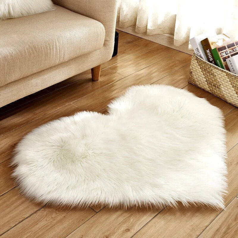 Tapis Heart - Chic Elegance - Ambiance raffinée - Essential Style