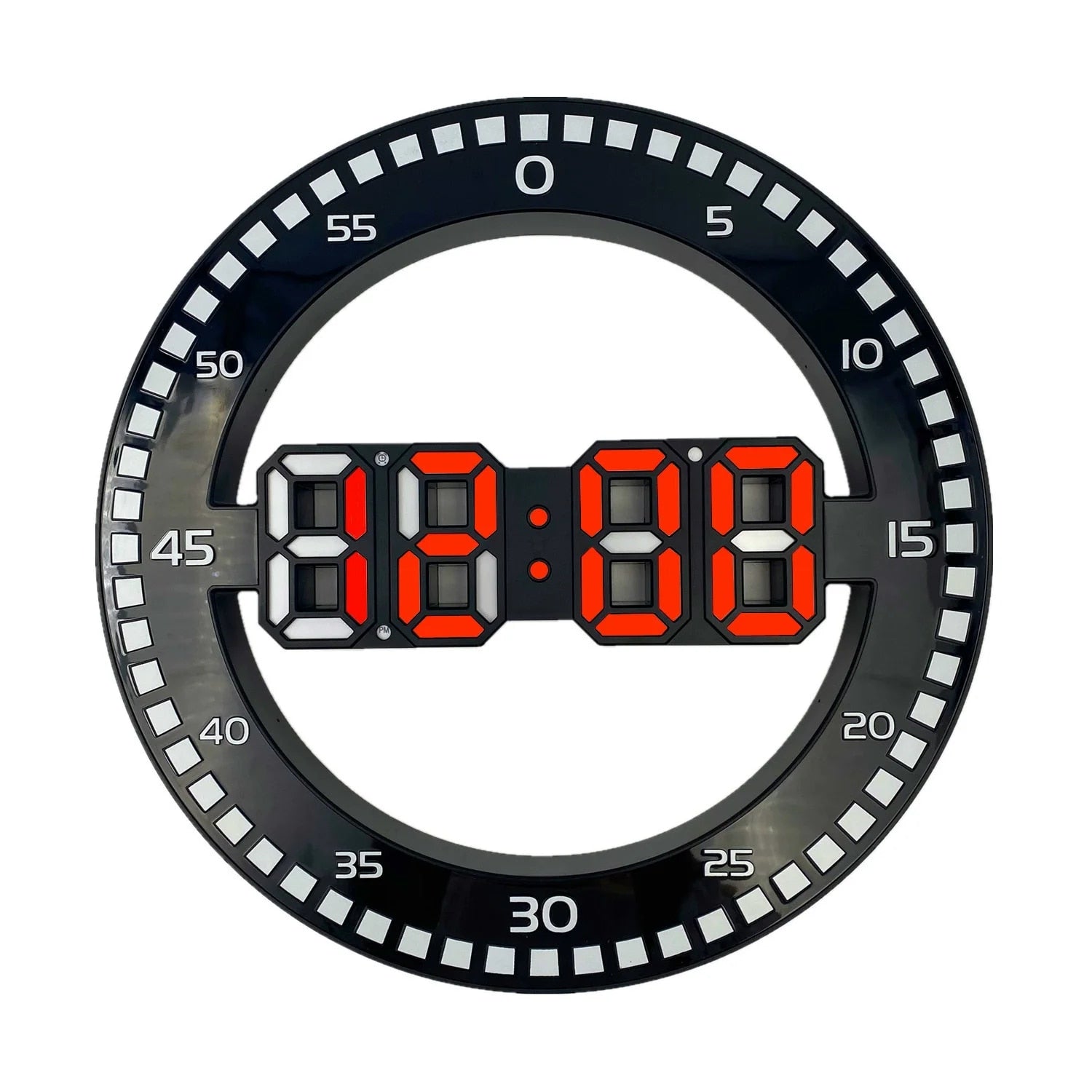 Horloge 3D - Design futuriste - Elégance et précision - Transformez votre espace