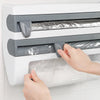 WrapHub - Dispenser pratique - Folie alimentaire et essuie - tout - Gain de place - Madeluxe