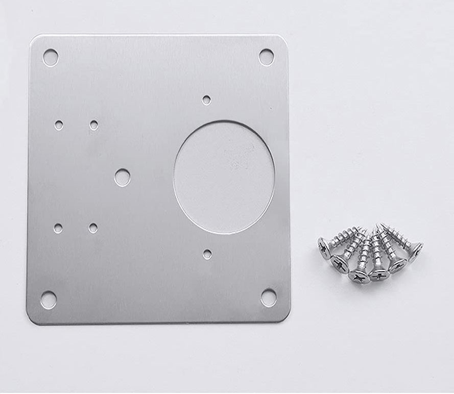 Plaques de montage de charnières - Solution idéale - 4 pièces - Résolvez vos problèmes de charnières ! - accessoires connectés - accessoires gaming - accessoires high - tech - Hinges