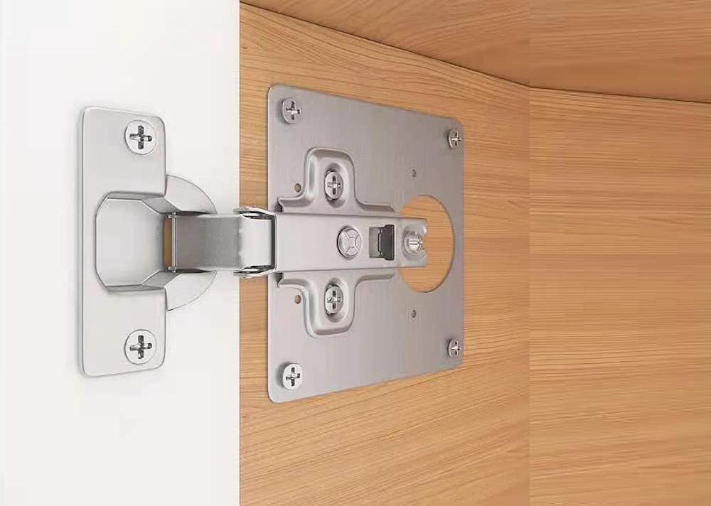 Plaques de montage de charnières - Solution idéale - 4 pièces - Résolvez vos problèmes de charnières ! - accessoires connectés - accessoires gaming - accessoires high - tech - Hinges