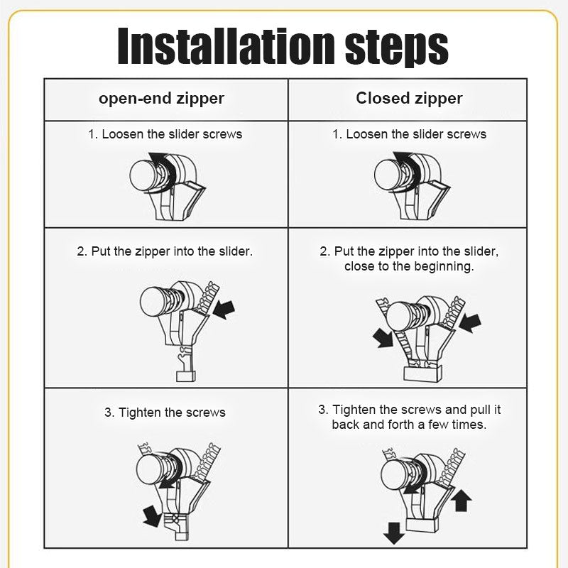 InstaZip™ | Simplifiez vos fermetures avec style